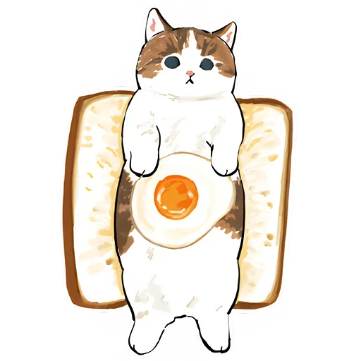 Telegram stiker «Милые котики» 🍳