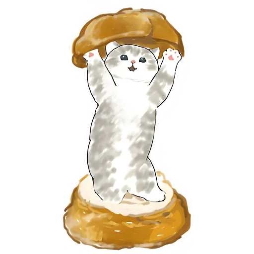 Telegram Sticker «Милые котики» 🧁