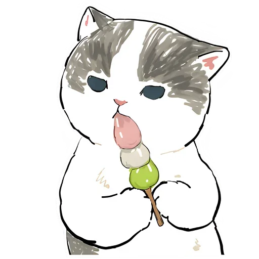 Telegram Sticker «Милые котики» 🍭