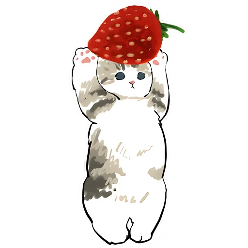 Telegram stiker «Милые котики» 🍓