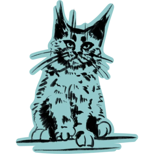 Telegram Sticker «Mad cats» 🙄