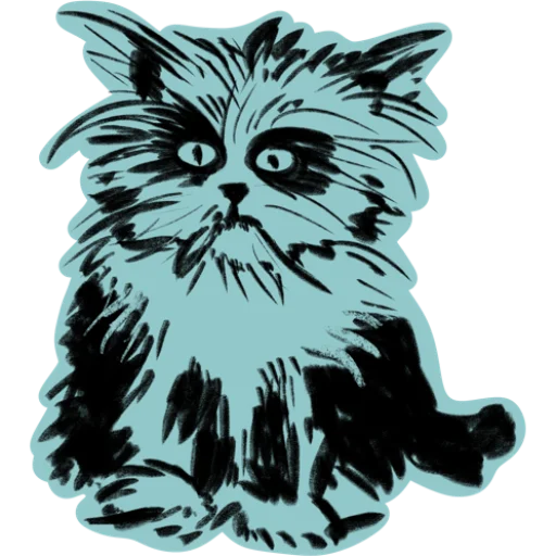 Telegram stiker «Mad cats» 😣