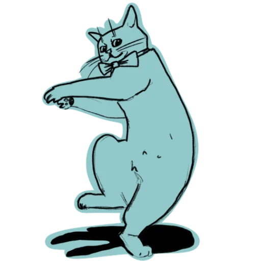 Telegram stiker «Mad cats» 💃