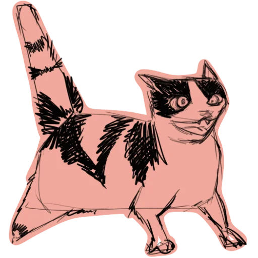 Telegram stiker «Mad cats» 😵‍💫