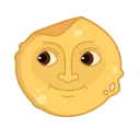 Pancake and Sourcream emoji 🌚