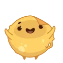 Pancake and Sourcream emoji ☺️