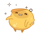 Pancake and Sourcream emoji 🍾