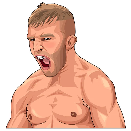 PARIMATCH + UFC stiker 😤