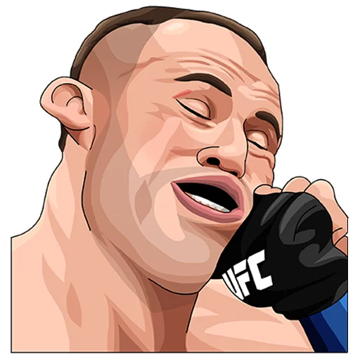 Стікер Telegram «PARIMATCH + UFC» 🥴