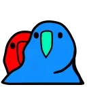 parrot 🦜 emoji 👪