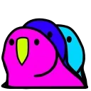 parrot 🦜 sticker 🥺