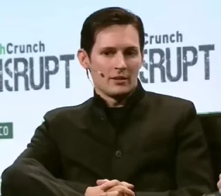 Стікер Pavel Durov 🤷‍♂️