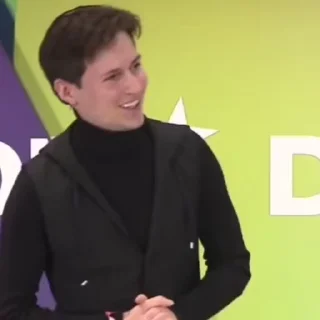 Стикер Pavel Durov 😁