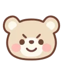 Емодзі HD pastel bear 😈