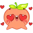 Персик emoji 😍