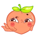 Персик emoji 😏