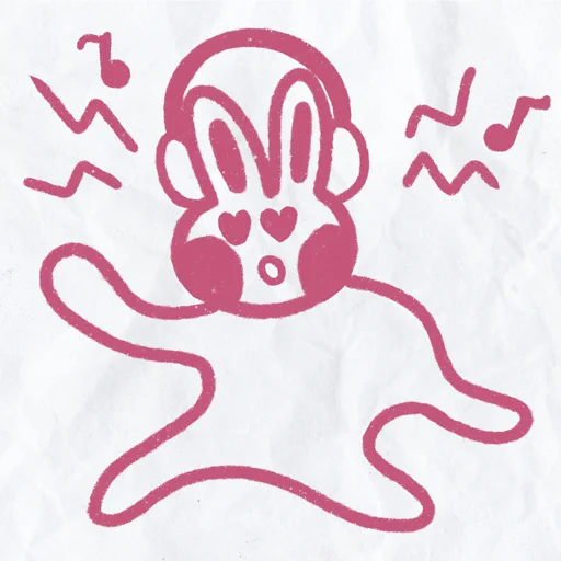 Telegram Sticker «peachy bunny » 🥺