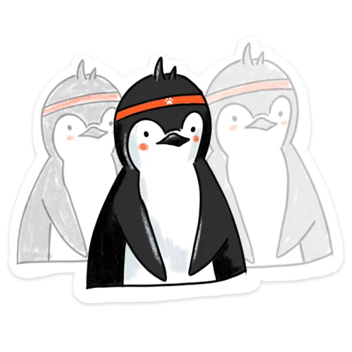 Пингвин Валера stiker 😦
