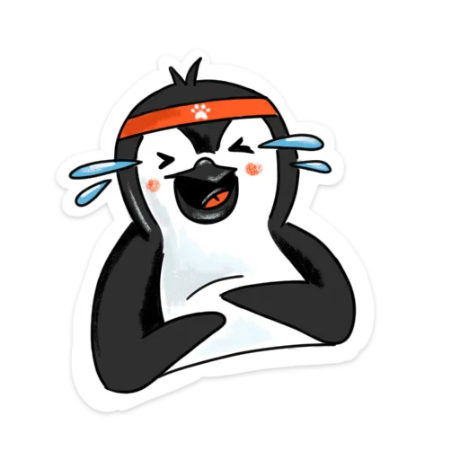 Пингвин Валера stiker 🤣