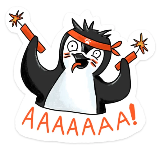 Пингвин Валера  sticker 🤪