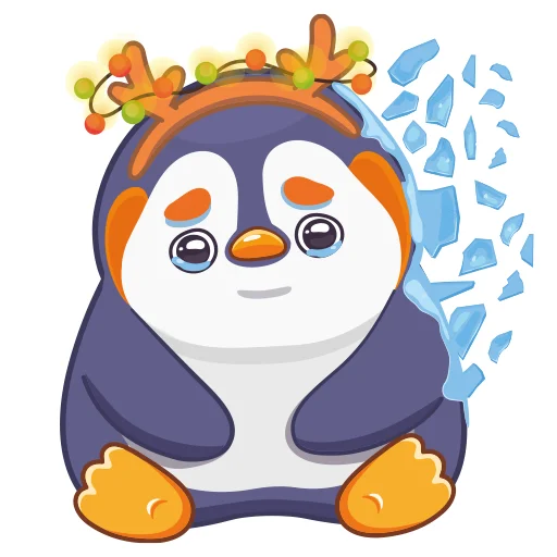 Пингвин Сэм emoji 😢