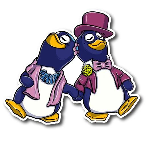 Пингвины 90-ых  emoji 🤗