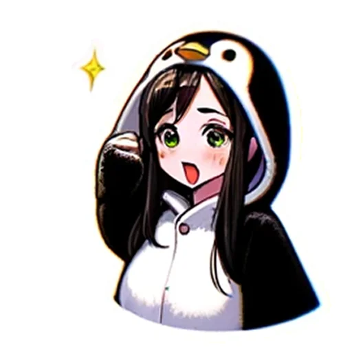 Penguin Tyan stiker ⁉️