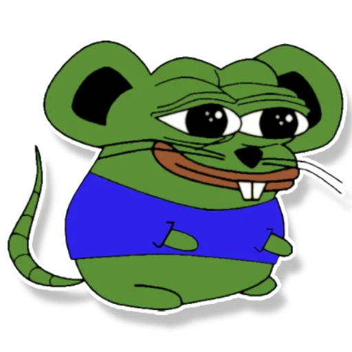 Telegram stickers Pepe Mouse