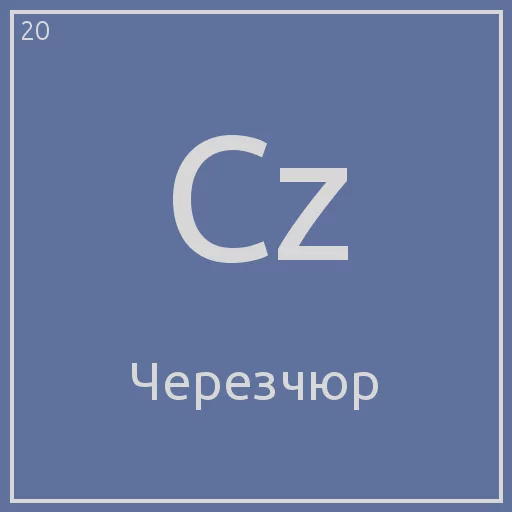 Стикер Telegram «Periodic table» 😘
