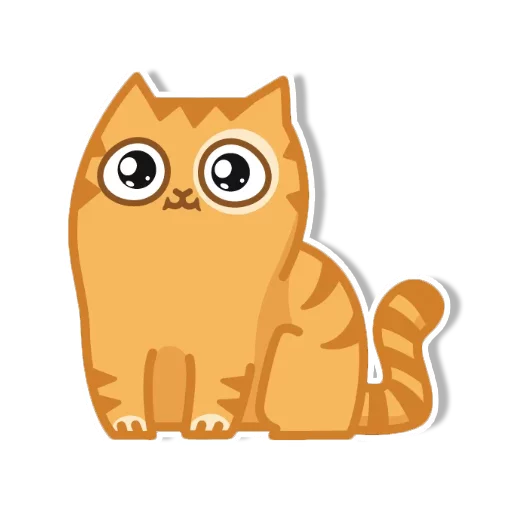 Telegram Sticker «persik _the_cat» 🙂
