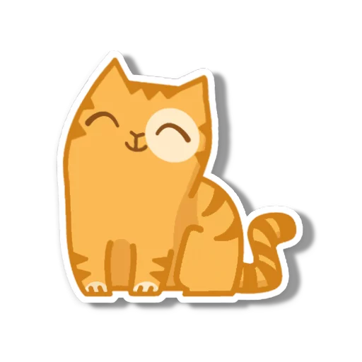 Telegram Sticker «persik _the_cat» 😊
