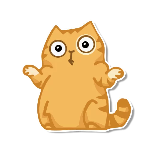Telegram Sticker «persik _the_cat» 🤷‍♀️