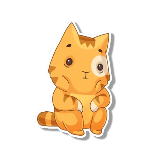 Telegram Sticker «persik _the_cat» ☹️