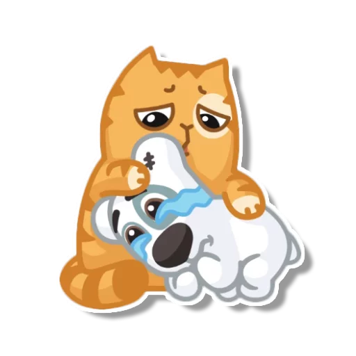 Telegram Sticker «persik _the_cat» 💑