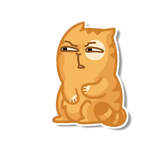 persik _the_cat sticker 😒
