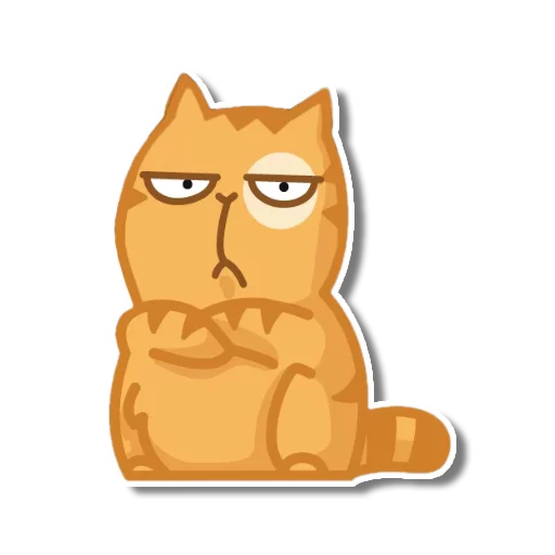 persik _the_cat sticker 😒