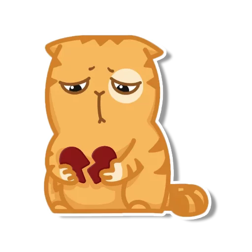 persik _the_cat emoji 💔