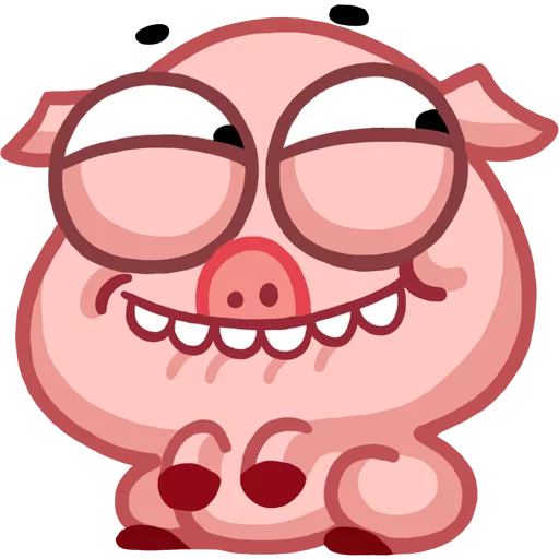 Telegram stiker «Пак полный свинок» 