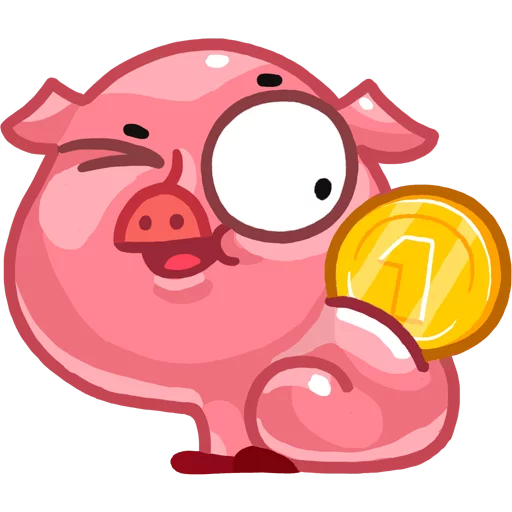 Telegram stiker «Пак полный свинок» 