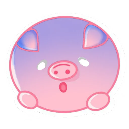 Свинота stiker 😱