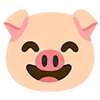 Емодзі телеграм pig farm