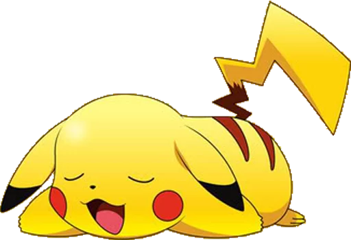 Pikachu emoji 😪