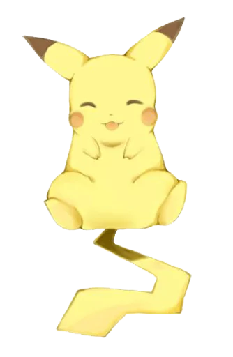 Telegram stiker «Pikachu» 😄