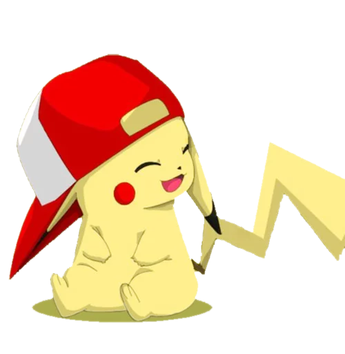 Telegram stiker «Pikachu» 😄