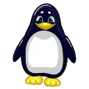 Pinguin Pin stiker 👍