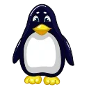 Pinguin Pin stiker ✋