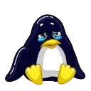 Pinguin Pin stiker 😭