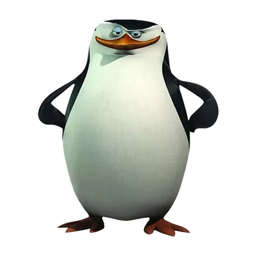Стікер Пингвин из Мадагаскара 🤩