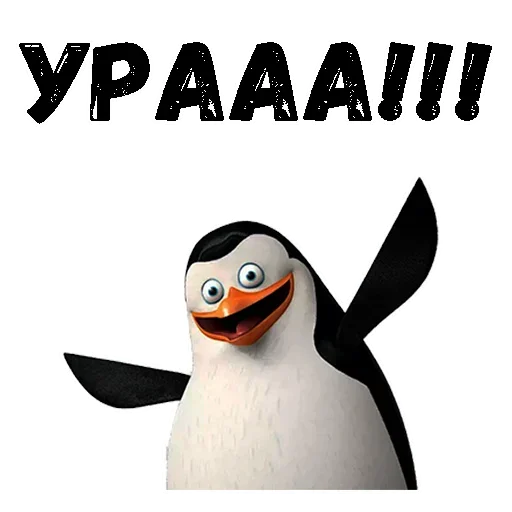 Telegram Sticker «Пингвин из Мадагаскара» 🙃