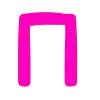 Эмодзи Розовый шрифт 😁